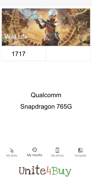 Qualcomm Snapdragon 765G 3DMark Benchmark score