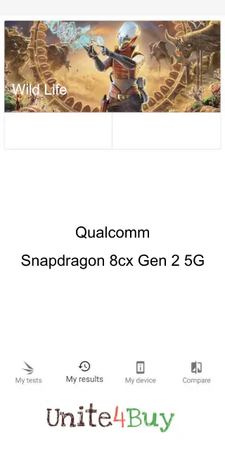 نتائج اختبار Qualcomm Snapdragon 8cx Gen 2 5G 3DMark المعيارية