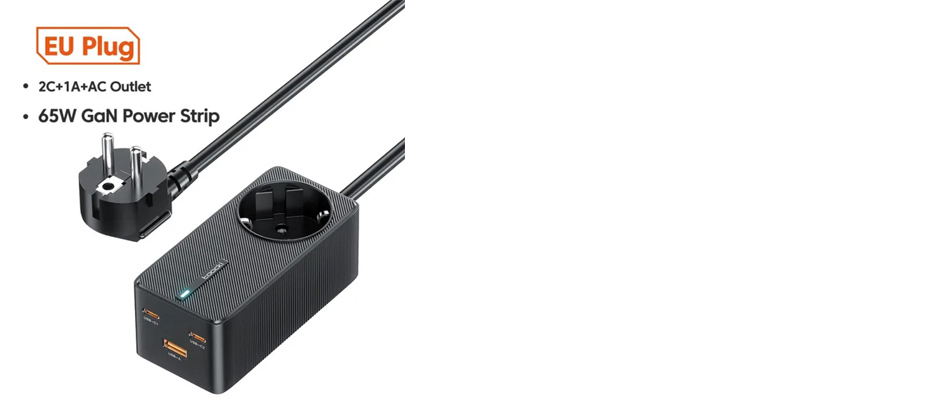 Toocki 65W GaN Desktop Charger