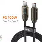 Toocki Type-C to Type-C 5A 100W Cable 1M
