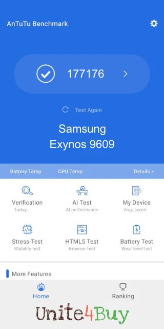 Samsung Exynos 9609: Punkten im Antutu Benchmark